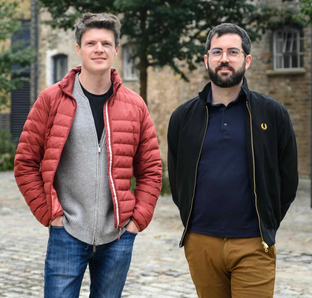 a picture of Paired's founders Kevin and Diego standing together