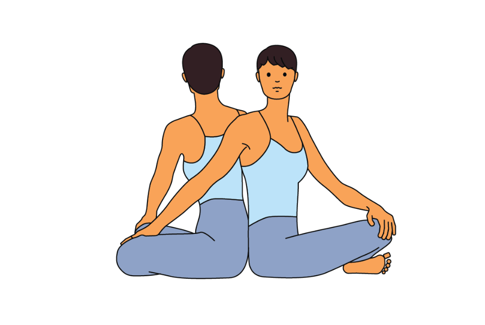 Best Couples Yoga Poses That Help Relieve Stress And Anxiety